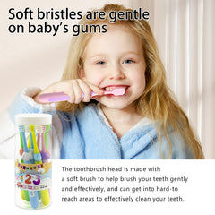 Packaging image of Snowrose kids toothbrush set