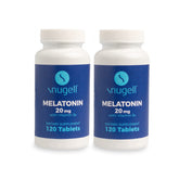 Snugell Melatonin 20 mg with Vitamin B6 bottle