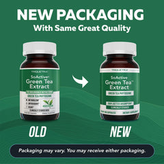 Overview image of full spectrum green tea bioactives including EGCG