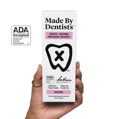 Toothpaste with 0.24% sodium fluoride for enamel protection