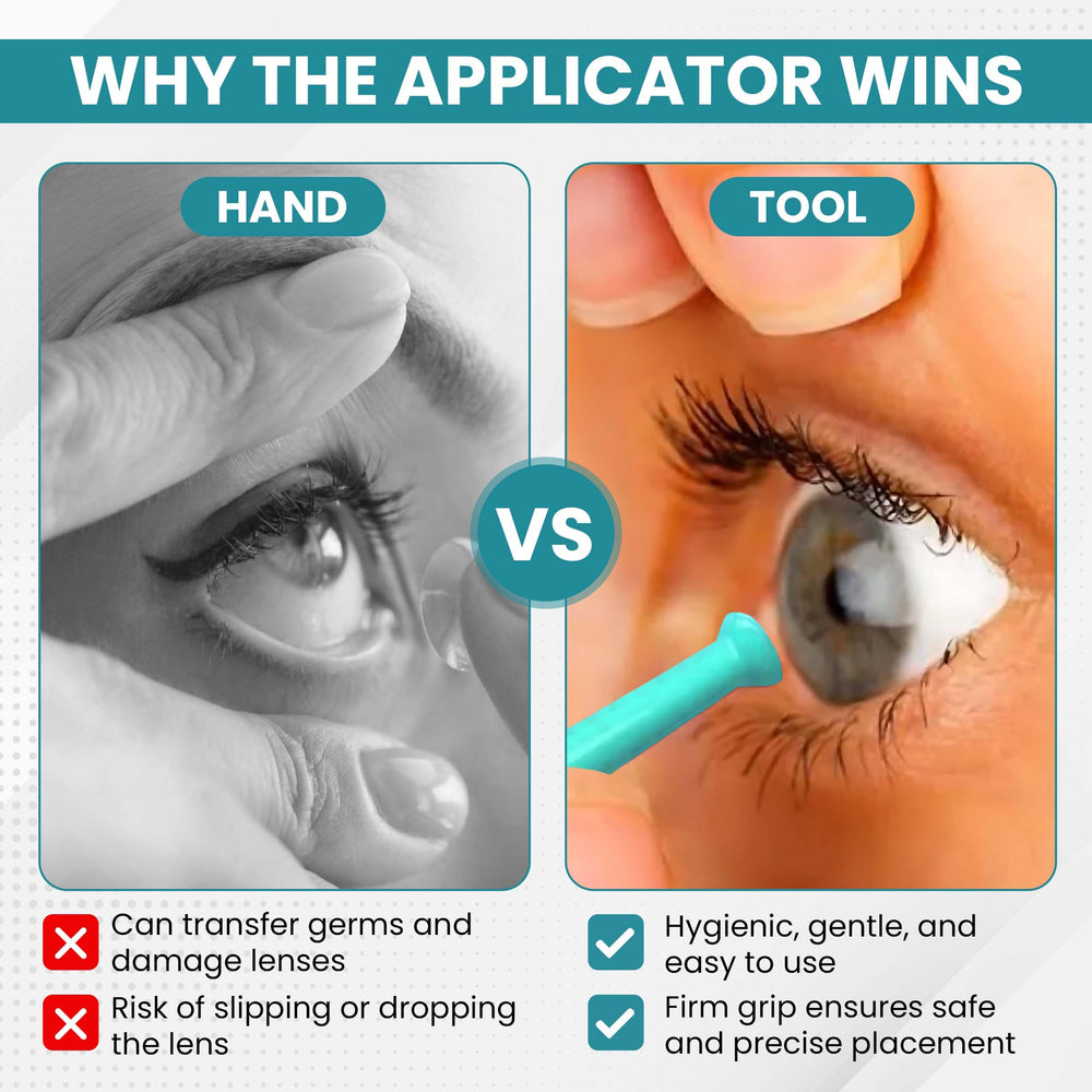Silicone material safe for delicate lenses