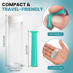 Easy-to-use suction holder demonstrating lens insertion