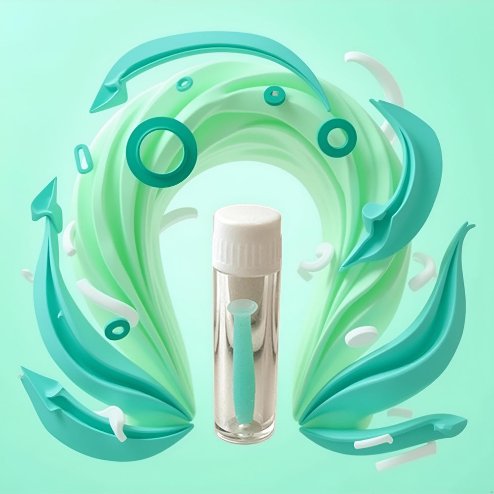 Tool demonstrating soft and hard lens compatibility with silicone plunger