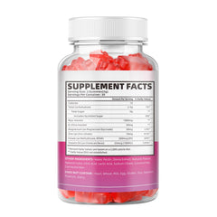 softbear bottle next to smartphone showing compact 60-count size