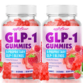 SoftBear GLP-1 Probiotic Gummies Raspberry flavor bottle front