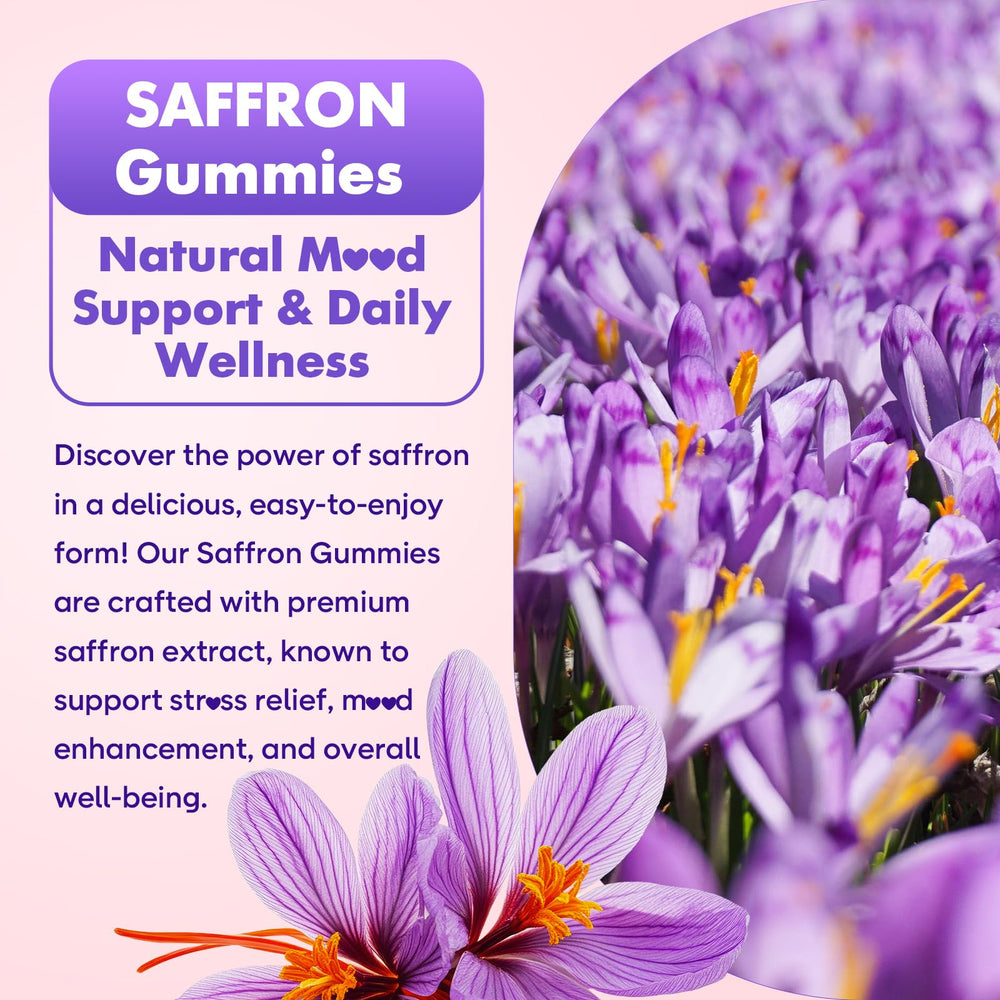 Organic saffron supplements vegan friendly gluten free
