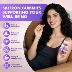 Saffron gummies for kids and adults