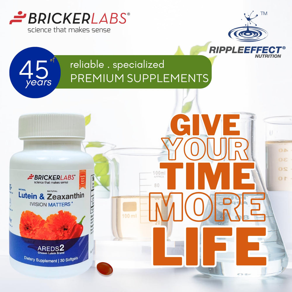 60-count softgel bottle for eye health