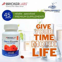 60-count softgel bottle for eye health