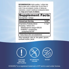 Illustration showing the triple-layer coating of probiotic pearls