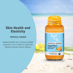 Sol-ti Tropical Ginger SuperShot eco-friendly packaging and organic ingredients
