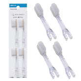 Soladey Ionic replacement brush head soft bristle 4-count - front view