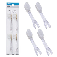 Soladey Ionic replacement brush heads 4-pack box and label