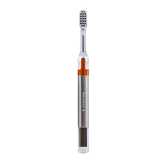 Soladey3 ionic toothbrush with orange 3-row honeycomb bristles