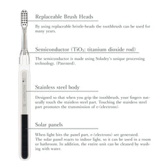 Eco-friendly Soladey5 toothbrush concept