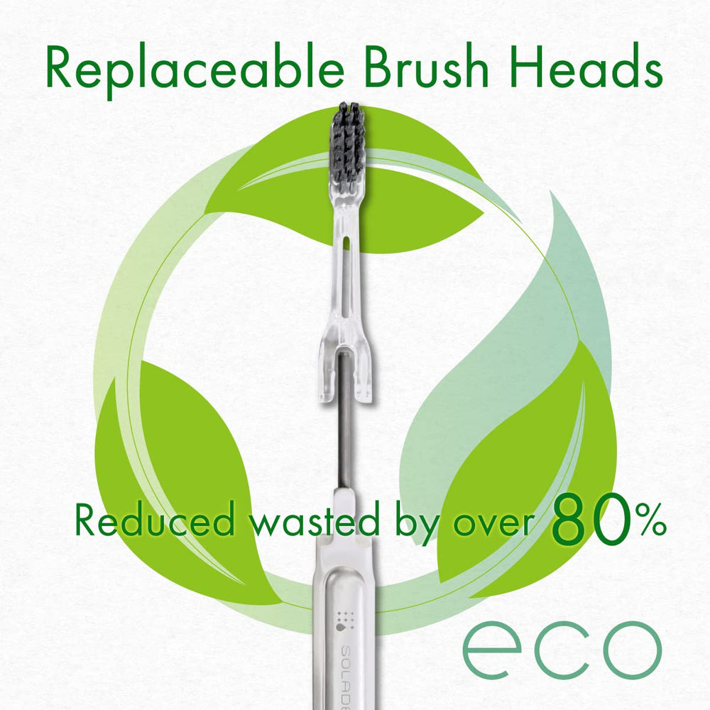 Patented Soladey brand toothbrush with packaging