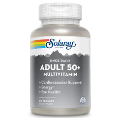 Solaray Once Daily 50+ Multivitamin bottle hero image