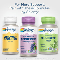 SOLARAY Berberine 60 VegCaps bottle