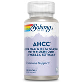 Solaray AHCC + NAC & Beta Glucan Veg Cap bottle front
