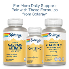 50-count SOLARAY B Complex bottle on white background