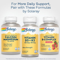 Nutrition panel and per-pack information on bottle