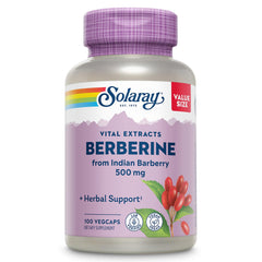 SOLARAY Berberine 500mg bottle