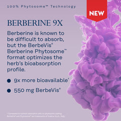550 mg BerbeVis Berberine Phytosome standardized to 30% Berberine HCl