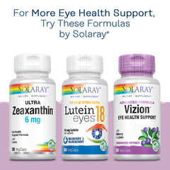 Vision support and circulation health with Bilberry extract
