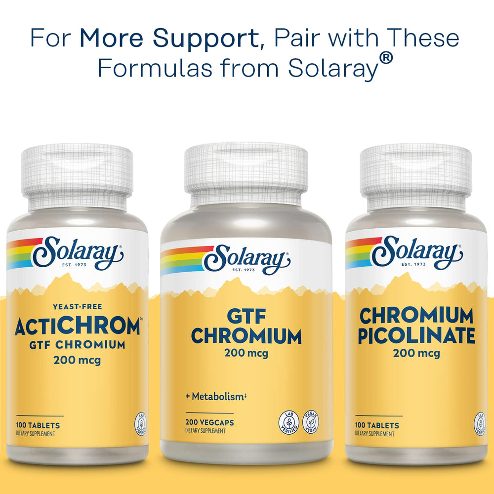 SOLARAY Bitter Melon 30-serving bottle on shelf