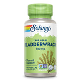SOLARAY Bladderwrack Capsules 580 mg label and bottle