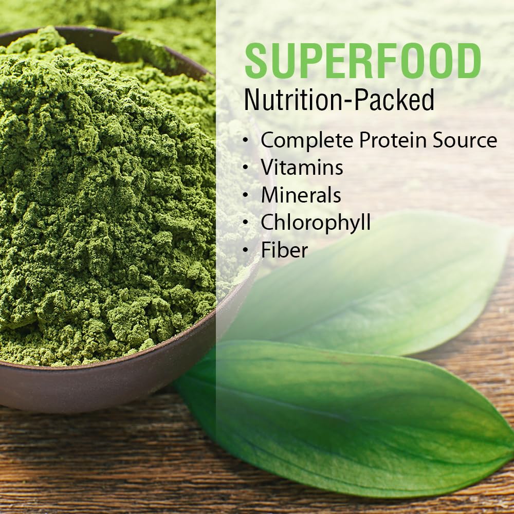 Chlorella capsules (vegcaps) shown for SOLARAY 410 mg