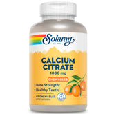 Solaray Calcium Citrate 1000 mg bottle and label