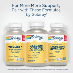 60-day money-back guarantee seal for Solaray supplement.