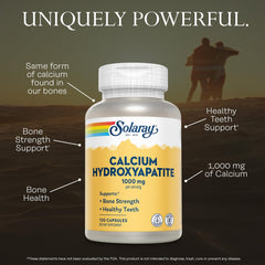Solaray Calcium Hydroxyapatite supplement packaging