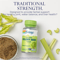 Celery seeds and capsules product photo