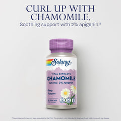 One VegCap serving size 325 mg chamomile flower extract