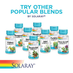 SOLARAY Circulation Blend SP-11B product label with details