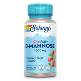 Solaray D-Mannose 1000mg with CranActin Cranberry Extract bottle