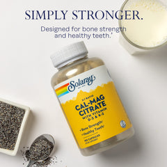 Graphic illustrating D3 and K2 vitamins included in the supplement