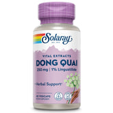 SOLARAY Dong Quai Root Extract 60ct Veg Cap bottle