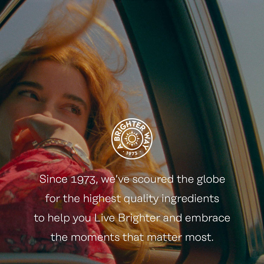 Eco-friendly packaging and Solaray facility imagery