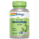 Solaray Fenugreek Seed 1240 mg bottle – front view