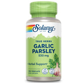SOLARAY Garlic Bulb & Parsley Leaf 530mg VegCaps bottle - front view