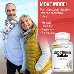 SOLARAY Glucosamine Sulfate ingredients panel