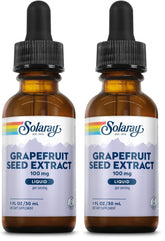 SOLARAY Grapefruit Seed Extract Drops bottle for easy daily dosing and convenience.
