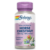 Bottle of Solaray Horse Chestnut Extract 400 mg with label