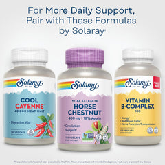 60-day guarantee seal on Solaray Horse Chestnut product