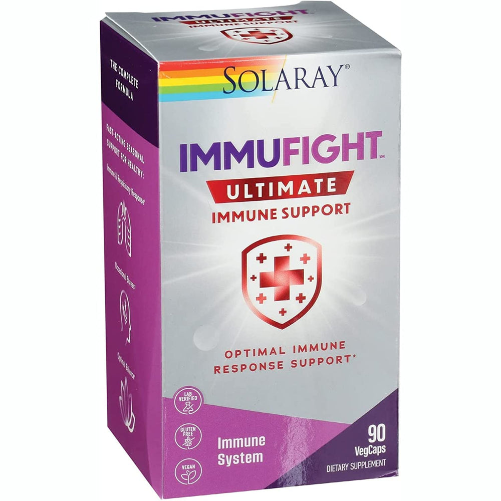 SOLARAY Immufight Ultimate Immune Support bottle - front view