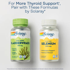 60-day money-back guarantee seal on Solaray Iodine bottle