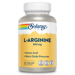 SOLARAY L-Arginine 500 mg bottle
